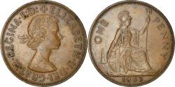 World Coins - Coin, Great Britain, Elizabeth II, Penny, 1963, , Bronze, KM:897