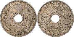 World Coins - France, 25 Centimes, Lindauer, .1940., Paris, Maillechort,