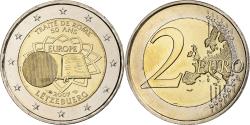World Coins - Luxembourg, Henri, 2 Euro, Traité de Rome, 2007, Pessac, Bi-Metallic,