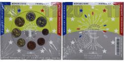 World Coins - France, Coffret 1c. à 2€, 2011, Monnaie de Paris, FDC.BU,