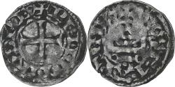 World Coins - France, Philip II, Denier, 1180-1223, Saint-Martin de Tours, Silver,