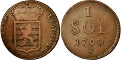 World Coins - Coin, Luxembourg, Leopold II, Sol, 1790, G, , Copper, KM:15