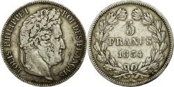 World Coins - Coin, France, Louis-Philippe, 5 Francs, 1834, Nantes, , Silver