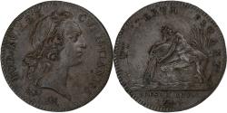 World Coins - France, Token, Louis XV, Trésor Royal, 1745, Copper, , Feuardent:2099
