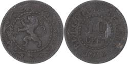 World Coins - Coin, Belgium, 10 Centimes, 1916