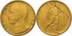 World Coins - Italy, Vittorio Emanuele III, 50 Lire, 1931, Rome, Gold, , KM:71