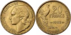 World Coins - France, 20 Francs, Guiraud, 1953, Paris, Aluminum-Bronze, , KM:917.1