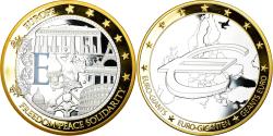 World Coins - France, Medal, Géants Euro, Politics, Society, War, 2009, , Copper