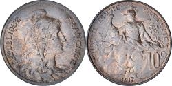 World Coins - Coin, France, Dupuis, 10 Centimes, 1917, Paris, , Bronze, Gadoury:277