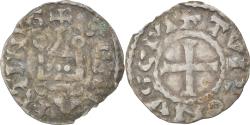 World Coins - Coin, France, Touraine, Denier, 1150-1200, Saint-Martin de Tours,