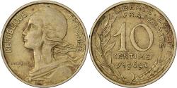 World Coins - France, 10 Centimes, Marianne, 1969, Paris, Aluminum-Bronze, , Le