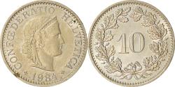 World Coins - Coin, Switzerland, 10 Rappen, 1984, Bern, , Copper-nickel, KM:27