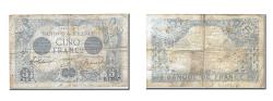 World Coins - Banknote, France, 5 Francs, 5 F 1912-1917 ''Bleu'', 1916, 1916-09-18, VF(30-35)