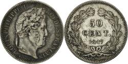 World Coins - Coin, France, Louis-Philippe, 50 Centimes, 1847, Paris, , Silver