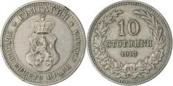 World Coins - Bulgaria, 10 Stotinki, 1913, Copper-nickel, , KM:25