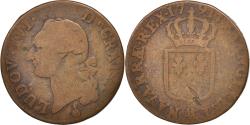 World Coins - Coin, France, Louis XVI, Sol, 1791, Metz, , Copper, KM:602.1