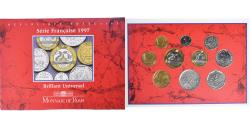 World Coins - Coin, France, Coffret 1 c. à 20 frs., 1997, Monnaie de Paris, BU,