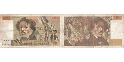 World Coins - France, 100 Francs, Delacroix, F.97076102, VF(20-25)