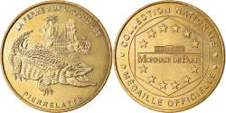 World Coins - France, Token, Touristic token, Pierrelatte - Ferma aux crocodiles n°1, 1999