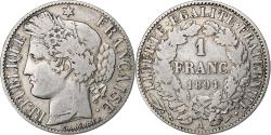 World Coins - France, Franc, Cérès, 1894, Paris, Silver,