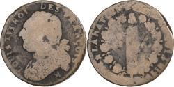 World Coins - France, Louis XVI, 12 deniers François, Marseille, Bell metal,