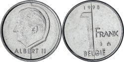 World Coins - Belgium, Franc, 1998