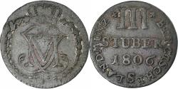 World Coins - Germany, BERG, Maximilian IV, Josef, 3 Stüber, 1806, Düsseldorf, Billon