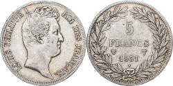 World Coins - France, Louis Philippe I, 5 Francs, 1831, Lille, Silver, , Gadoury:676