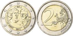 World Coins - Belgium, Albert II, 2 Euro, International Women's Day, 100th Anniversary, 2011