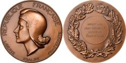 World Coins - France, Medal, Offert par Jean Bégault, député du Maine et Loire, Bronze