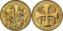 World Coins - France, Token, Cathédrale Notre-Dame de la Seds, 2009, Copper-nickel Aluminium
