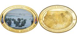 World Coins - France, Medal, 70ème Anniversaire du Débarquement de Normandie, D-DAY, WAR