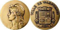 World Coins - France, Medal, Ville de Valentigney, Bronze, Pichard,