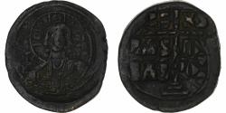 Ancient Coins - Romanus III Argyrus, Follis, ca. 1028-1034, Constantinople, Bronze,