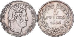 World Coins - France, Louis-Philippe, 5 Francs, 1834, Paris, , Silver, KM:749.1