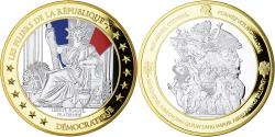 World Coins - France, Medal, Les Piliers de la République, Démocratique, , Copper