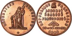 World Coins - France, Medal, Deuxième République, Révolution, Journées de février