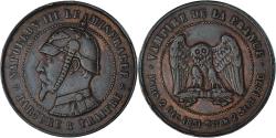 World Coins - Coin, France, Napoleon III, SATIRICAL COINS, 10 Centimes, 1870,