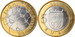 World Coins - Finland, 5 Euro, 2011, Vantaa, , Bi-Metallic, KM:161