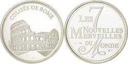 World Coins - France, Medal, Merveilles du monde, Colisée de Rome, Arts & Culture,