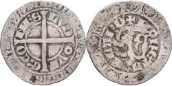 World Coins - Coin, France, Flanders, Louis II de Mâle, Gros, 1346-1384, , Silver