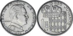 World Coins - Monaco, Rainier III, Franc, 1982, , Nickel, KM:140, Gadoury:MC 150