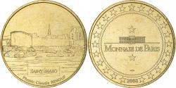 World Coins - France, Tourist token, Saint-Malo, 2008, MDP, Nordic gold,