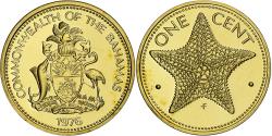 World Coins - Bahamas, Cent, 1976, Franklin Mint, Proof, Nickel-brass, , KM:59