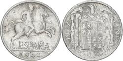 World Coins - Coin, Spain, 10 Centimos, 1941, , Aluminum, KM:766