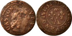 World Coins - Coin, France, DOMBES, Denier Tournois, 1651, , Copper, Boudeau:1090