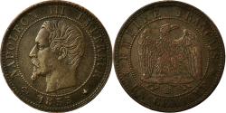 World Coins - Coin, France, Napoleon III, Napoléon III, Centime, 1855, Strasbourg,