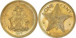 World Coins - Coin, Bahamas, Elizabeth II, Cent, 1977, Franklin Mint, U.S.A., Proof