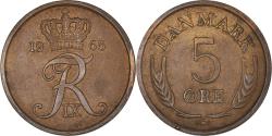 World Coins - Coin, Denmark, 5 Öre, 1965