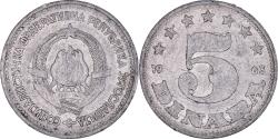 World Coins - Coin, Yugoslavia, 5 Dinara, 1963, , Aluminum, KM:38